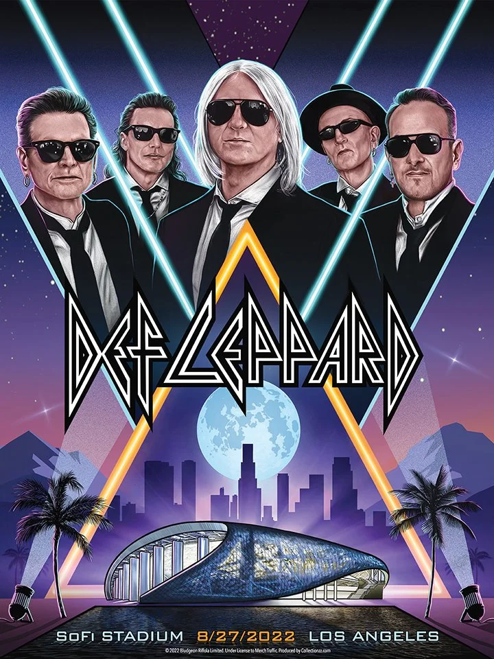 Officially Licensed Def Leppard 8/27 The Stadium Tour Artist